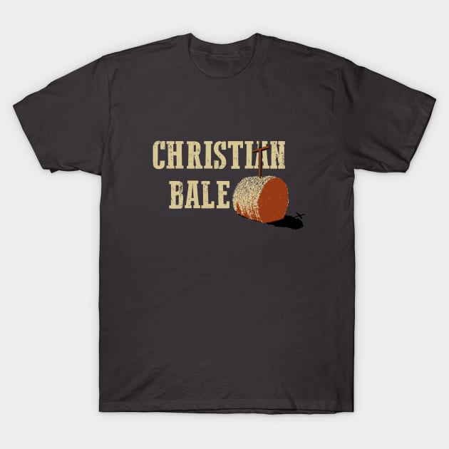 Christian Bale Funny Design T-Shirt by olivergraham